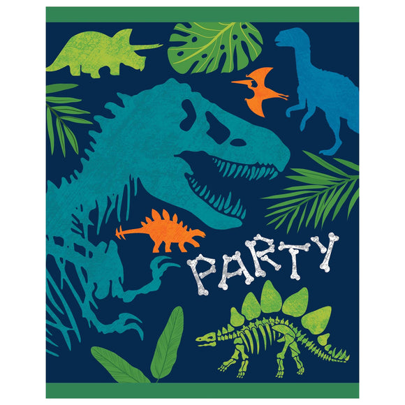 Birthday Dino-Mite Postcard Invite (8 Pack)