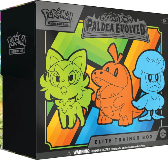 Pokémon TCG : Scarlet & Violet—Paldea Evolved Elite Trainer Box