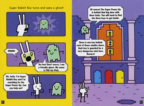 Super Rabbit Boy Press Start! #2: Super Rabbit Boy Powers Up! – Colossal Toys Inc.