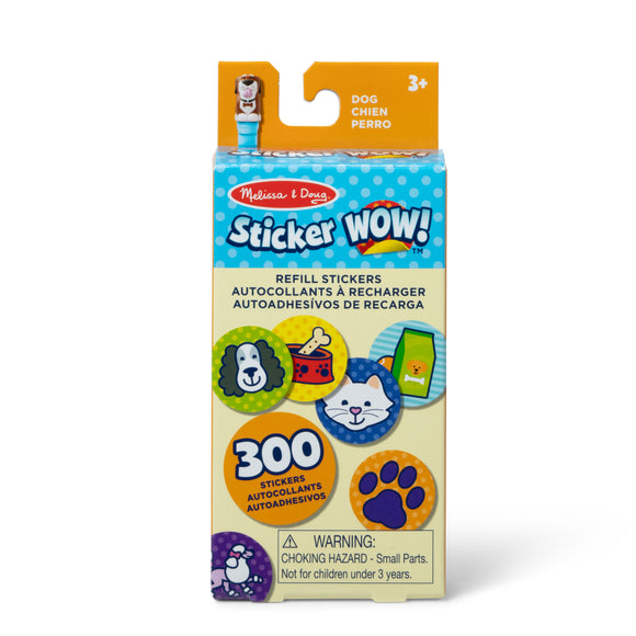 Sticker WOW! Refill Stickers - Dog (Stickers Only, 300+)