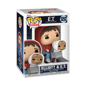 Funko Pop! Movies : E.T 40th Anniversary, Elliott & E.T On Bike