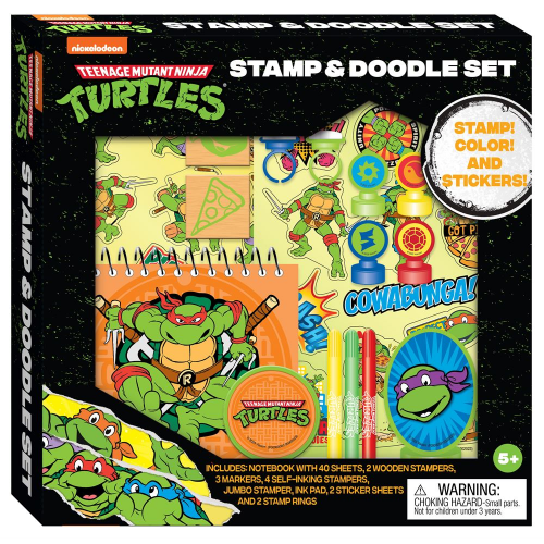 Teenage Mutant Ninja Turtles ( TMNT ) - STAMP & DOODLE SET