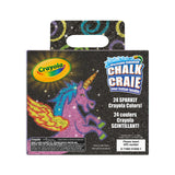 Crayola Glitter Chalk, 24 Count