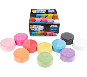 Crayola Washable Sidewalk Super Chalk, 10 count