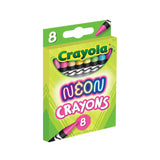Crayola Neon Crayons 8 Count