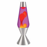 16.3” LAVA LAMP – YELLOW/PURPLE/SILVER