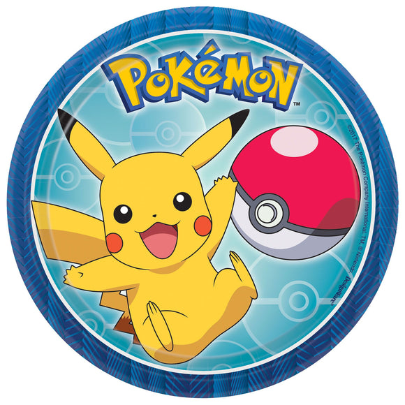 Pokemon™ Round Plates, 7