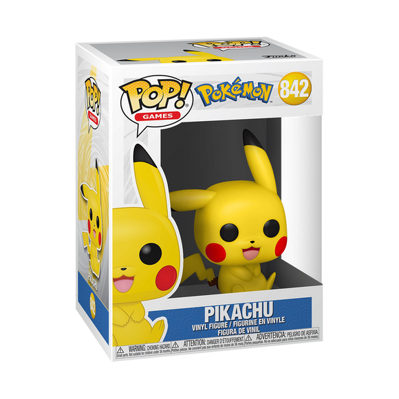 Funko Pop! Games : Pokémon Pikachu Sitting