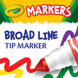 Crayola Ultra Clean Washable Broad Line Markers 10pack