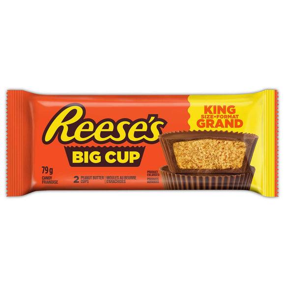 Reese Peanut Butter : BIG CUP - King Size 2 Pack, 79g
