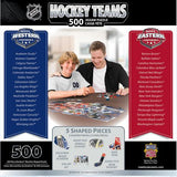 NHL : Zamboni 500 Piece Shaped Puzzle. (32 Teams)