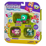 SQUIRKIES - 3pk FIDGET PETS Snake,Cat,Monkey