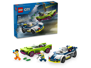 Lego City : Police Car and Muscle Car Chase