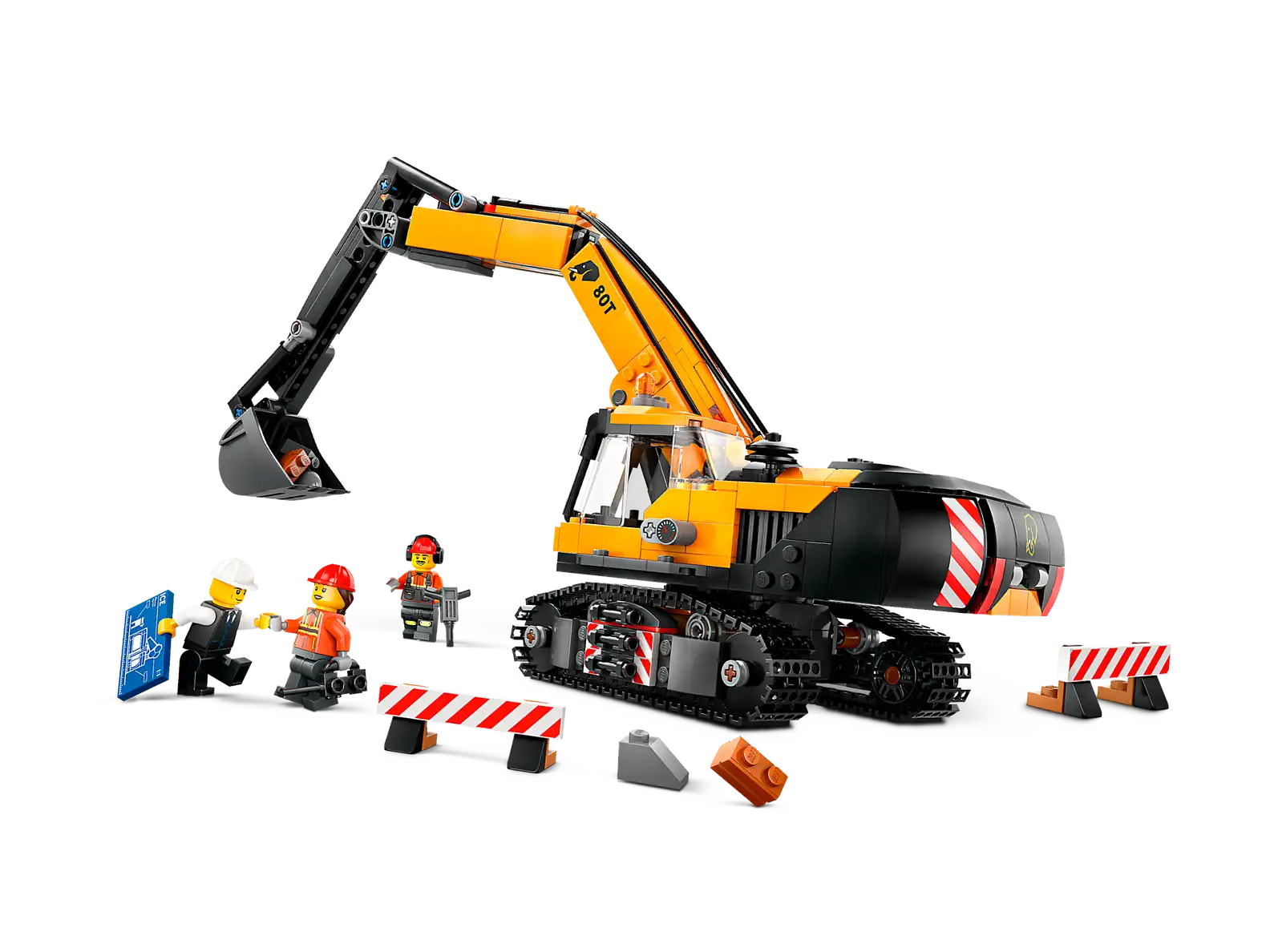 Lego City : Yellow Construction Excavator – Colossal Toys Inc.