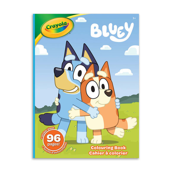 Crayola 96 Page Colouring Book - Bluey