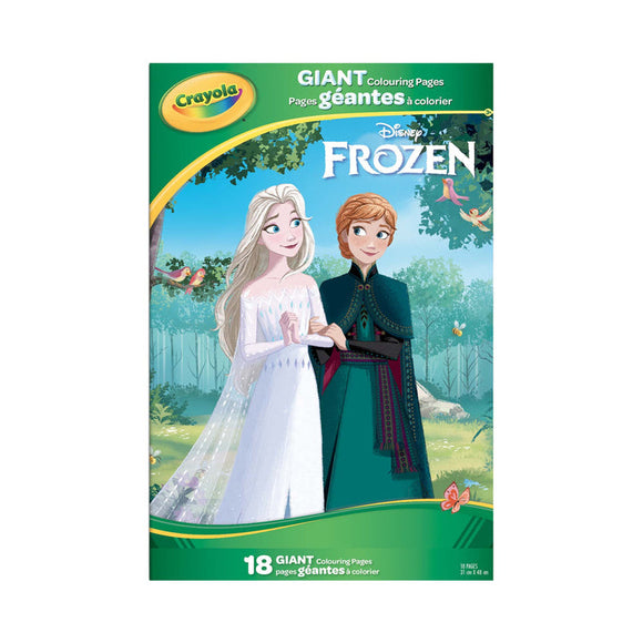 Crayola Giant Colouring Pages Foldalope, Disney Frozen