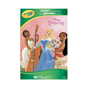 Crayola Giant Colouring Pages Foldalope, Disney Princess