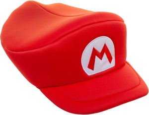 Nintendo Super Mario Bros Red Mario Cosplay Hat