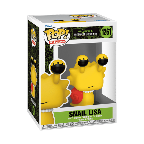 Funko Pop! Television The Simpsons Treehouse Of Horrors Snail Lisa