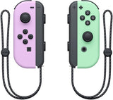 Nintendo Switch Left and Right Joy-Con Controllers - Pastel Purple/Pastel Green