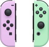 Nintendo Switch Left and Right Joy-Con Controllers - Pastel Purple/Pastel Green