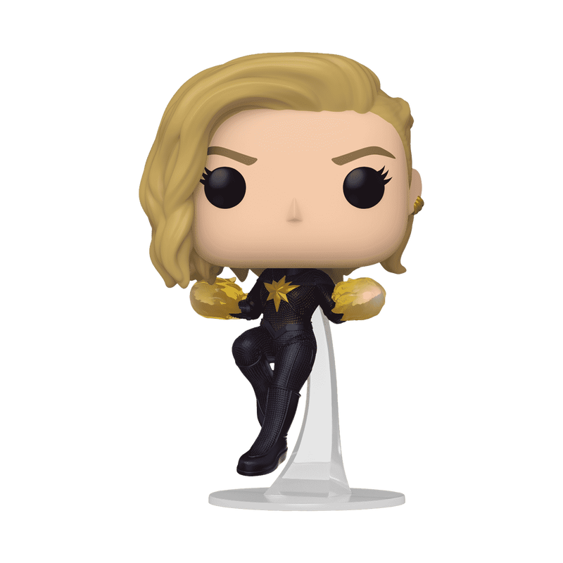 FUNKO POP! MARVEL : THE MARVELS - CAPTAIN MARVEL WITH FIRE HANDS