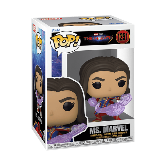 FUNKO POP! MARVEL : THE MARVELS - MS. MARVEL IN FIGHTING STANCE