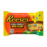 REESE'S Easter Big Cup with Spring Sprinkles Milk Chocolate Peanut Butter Cup 1.3oz [BB-10/25]