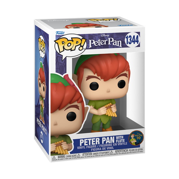 Funko Pop! DISNEY PETER PAN 70TH ANNIVERSARY : Peter Pan With Flute