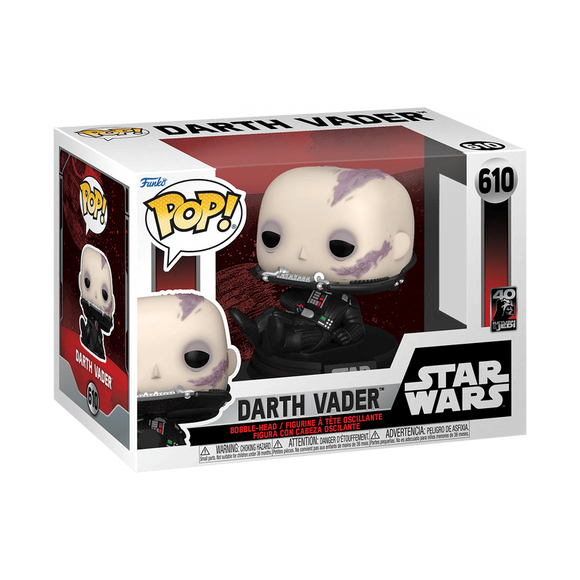 FUNKO STAR WARS
POP! DARTH VADER UN-MASKED 40th ANNIVERSARY