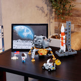 Nanoblock Sight to See Series Rocket and Launch Pad "Space"