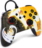 POWER-A ENHANCED WIRED CONTROLLER FOR NINTENDO SWITCH - POKÉMON: PIKACHU VS. MEOWTH