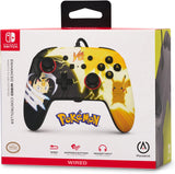 POWER-A ENHANCED WIRED CONTROLLER FOR NINTENDO SWITCH - POKÉMON: PIKACHU VS. MEOWTH