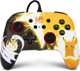 POWER-A ENHANCED WIRED CONTROLLER FOR NINTENDO SWITCH - POKÉMON: PIKACHU VS. MEOWTH