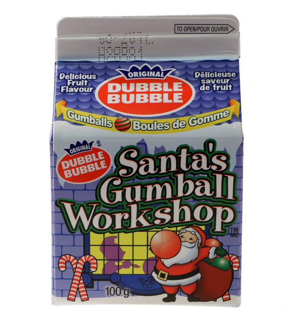 Dubble Bubble Santa's Gumball Carton 100g