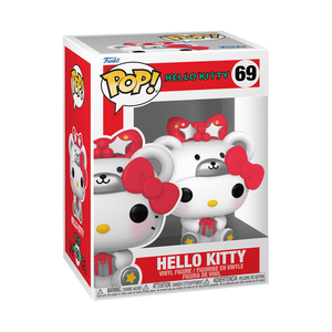 Funko Pop! Sanrio Hello Kitty In Polar Bear Costume with Christmas Gift