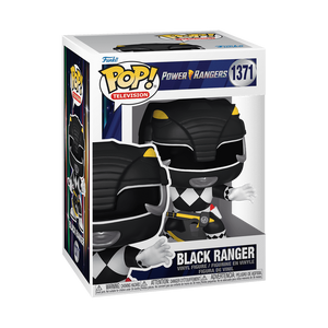 Funko Pop! Television : Power Rangers BLACK RANGER (30TH ANNIVERSARY)