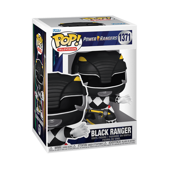 Funko Pop! Television : Power Rangers BLACK RANGER (30TH ANNIVERSARY)