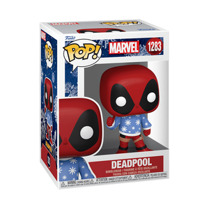 FUNKO POP! 2023 MARVEL CHRISTMAS : HOLIDAY DEADPOOL IN UGLY SWEATER