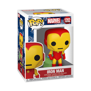 FUNKO POP! 2023 MARVEL CHRISTMAS : HOLIDAY IRON MAN WITH GIFTS