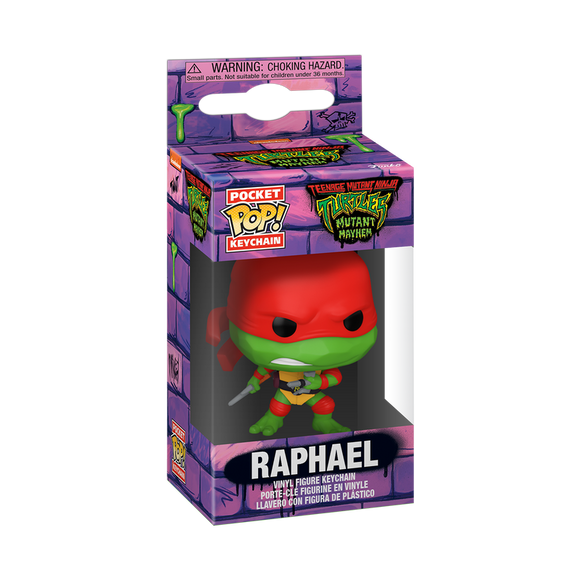 TEENAGE MUTANT NINJA TURTLES
POP! KEYCHAIN RAPHAEL (MUTANT MAYHEM)