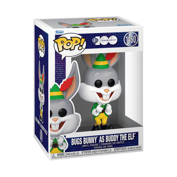 Funko Pop! Warner Bros 100 : Loony Tunes Bugs Bunny As Buddy The Elf
