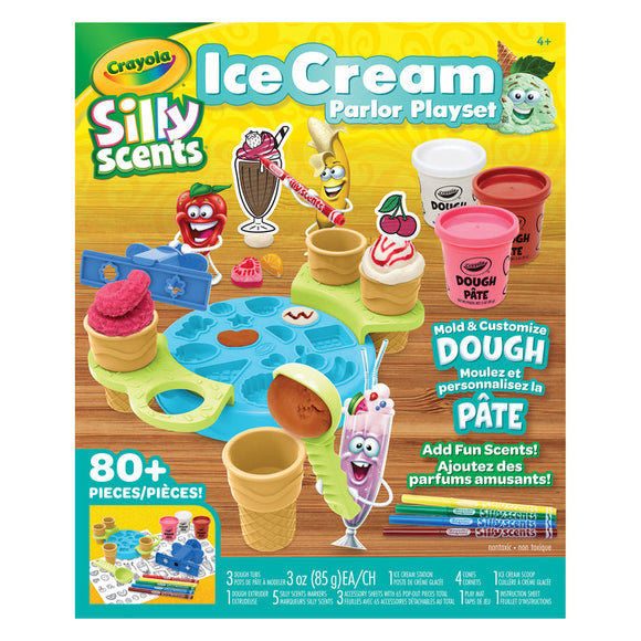 *** NEW FOR SUMMER 2023 *** Crayola Silly Scents Ice Cream Parlor Playset