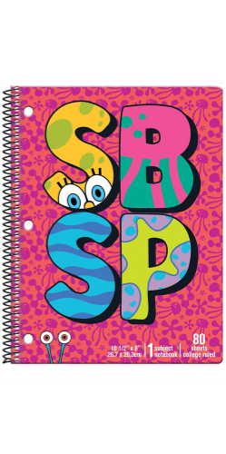 Spongebob SquarePants Note Book