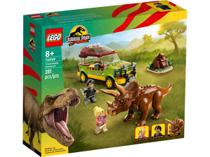 Lego Jurassic Park 30th Anniversary : Triceratops Research