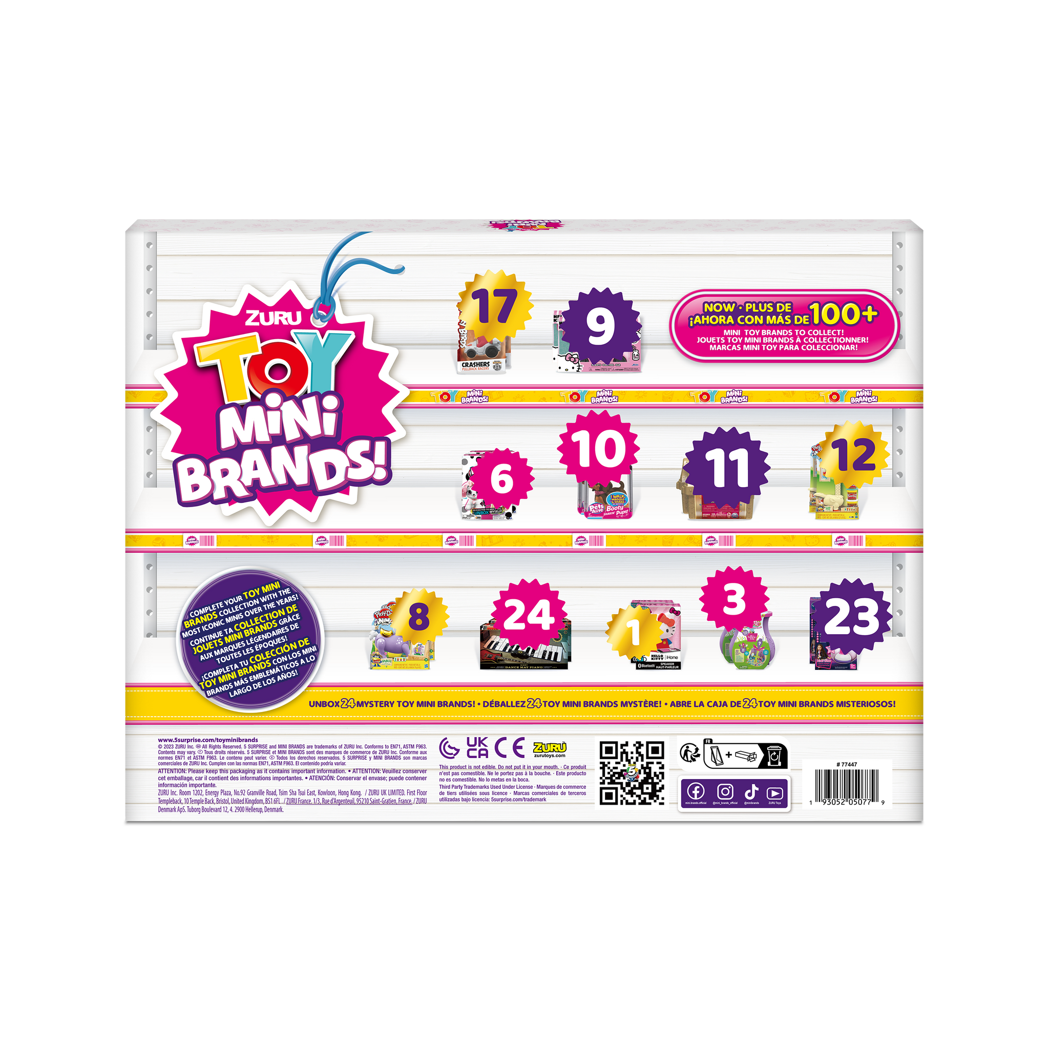 ZURU 5 SURPRISE- TOY MINI BRANDS- S3 ADVENT CALENDAR with 4 Exclusive –  Colossal Toys Inc.