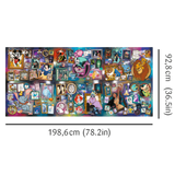 Trefl Prime 9000 Piece Puzzle - The Greatest Disney Collection (OVER 7FT LONG)