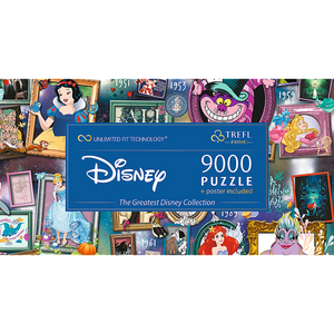 Trefl Prime 9000 Piece Puzzle - The Greatest Disney Collection (OVER 7FT LONG)