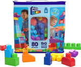 Mega Bloks® First Builders™ Bricks 80 Pieces Bag (Assorted Colors)