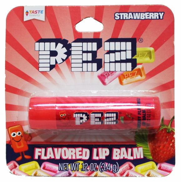 PEZ Strawberry Flavored Lip Balm